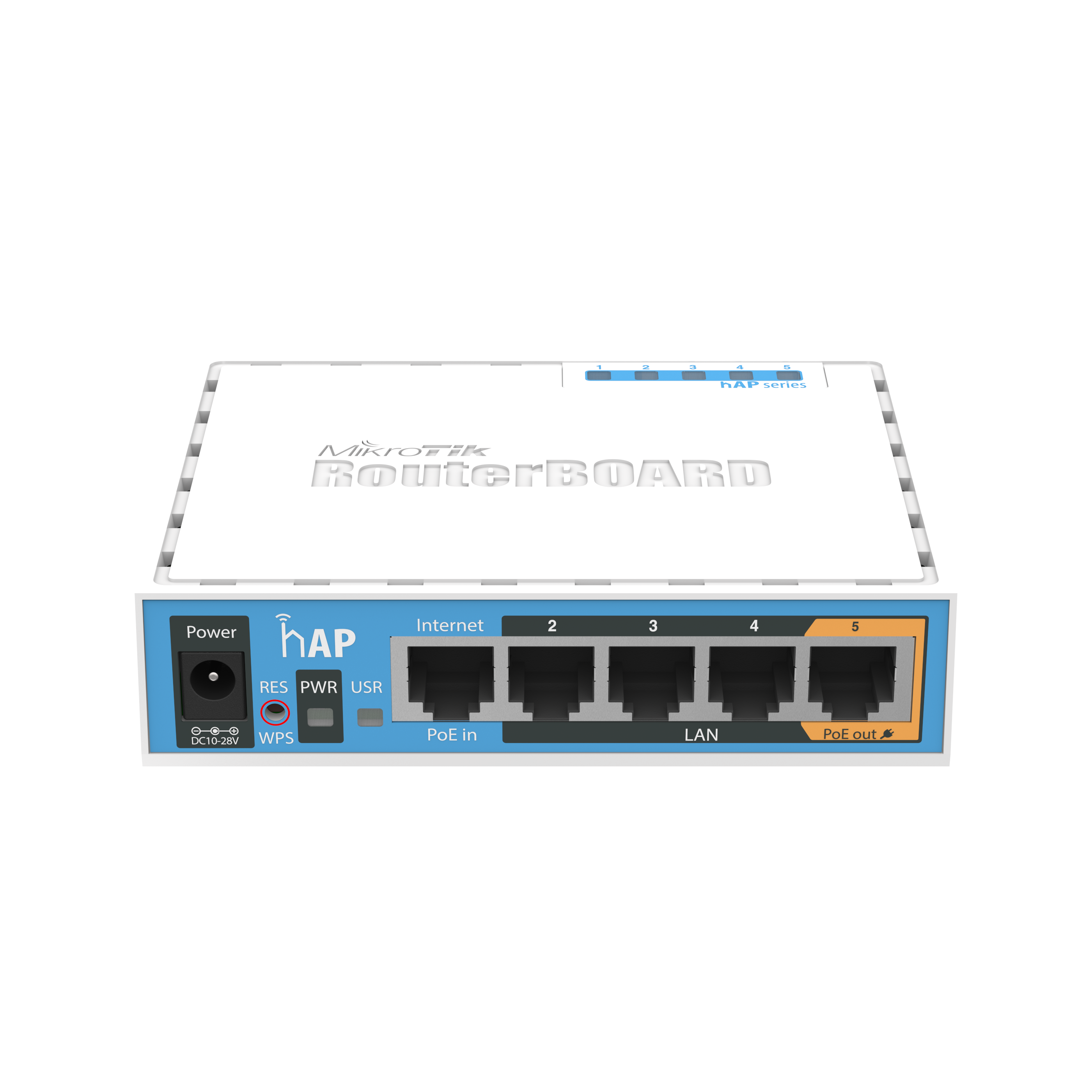 Роутер бездротовий MikroTik hAP (RB951Ui-2nD)